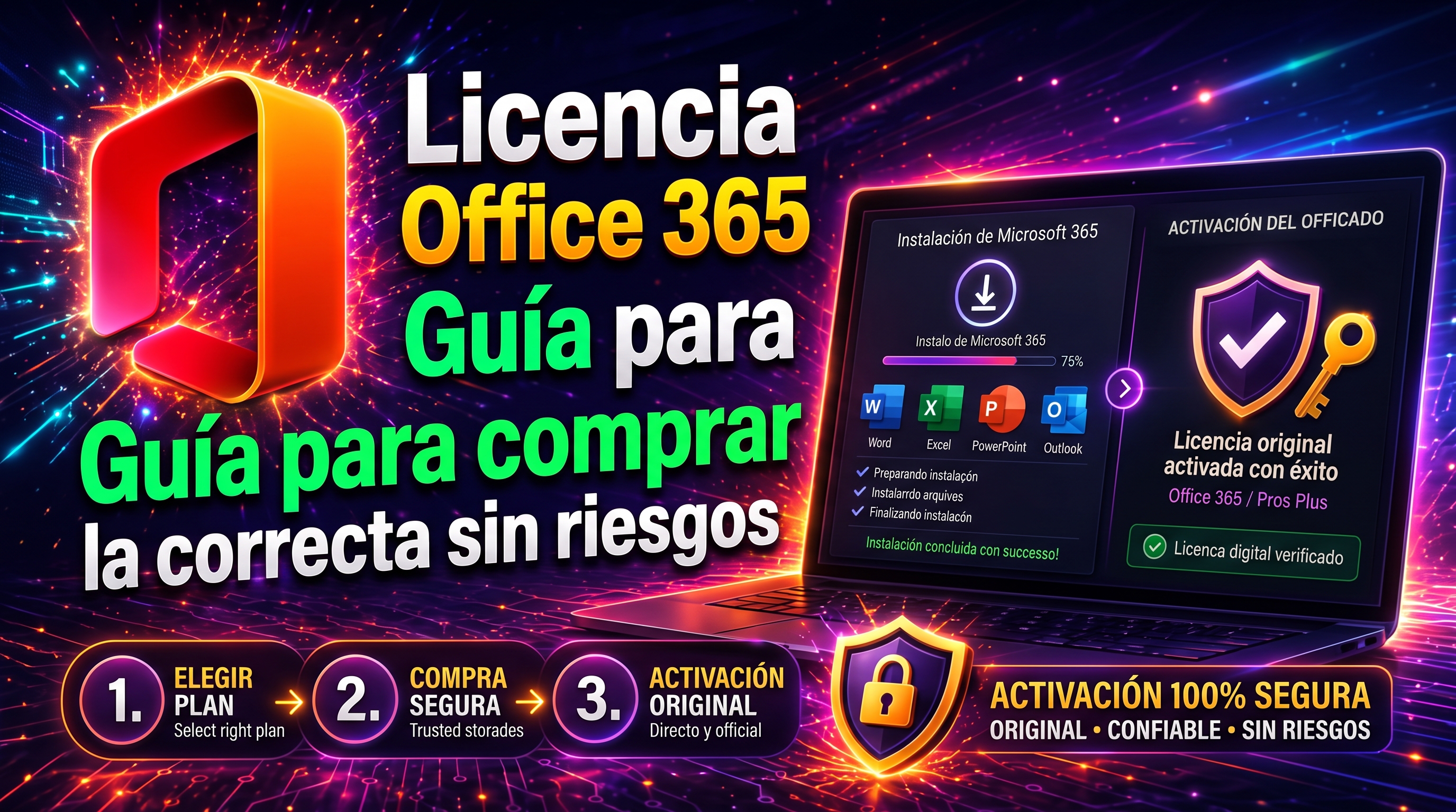 Licencia Office 365: guía infalible para comprar la correcta sin riesgos